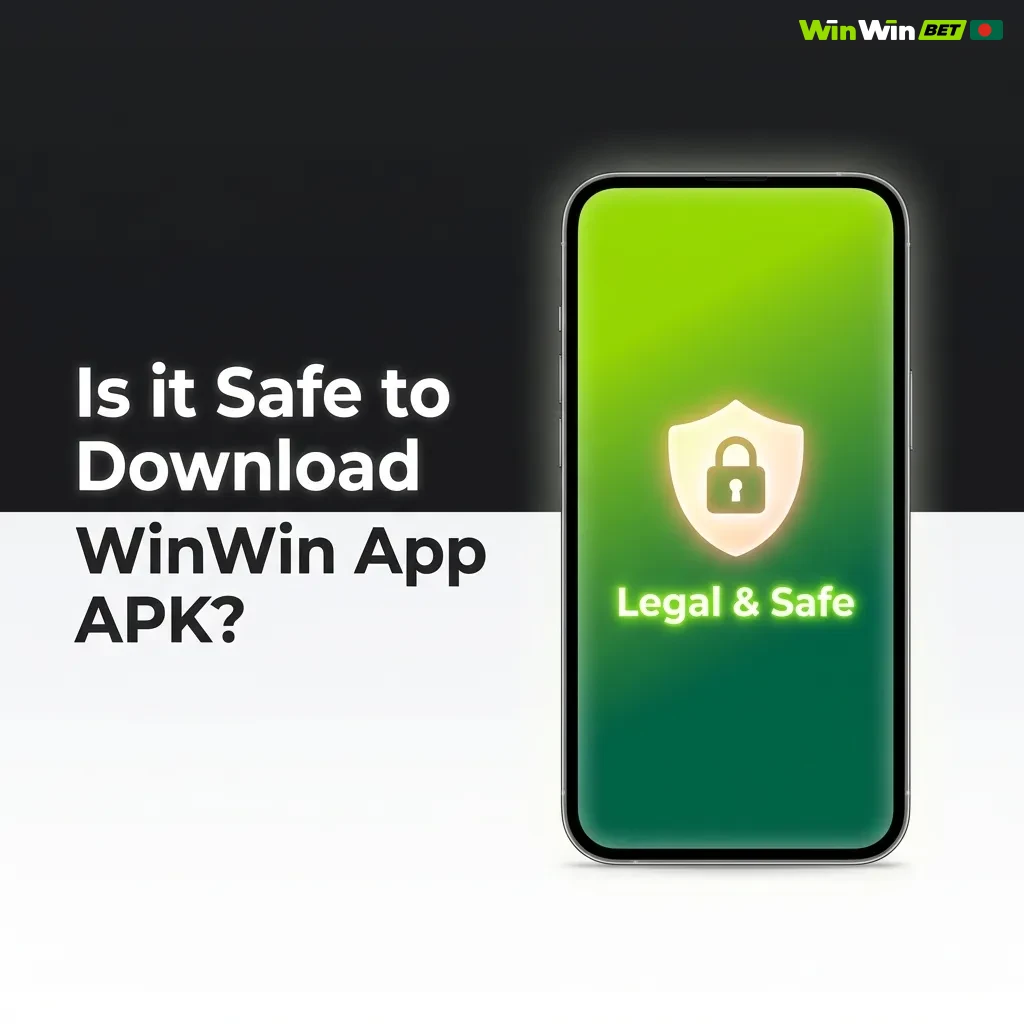 WinWin App security features including Curaçao eGaming license, SSL encryption, and data protection measures