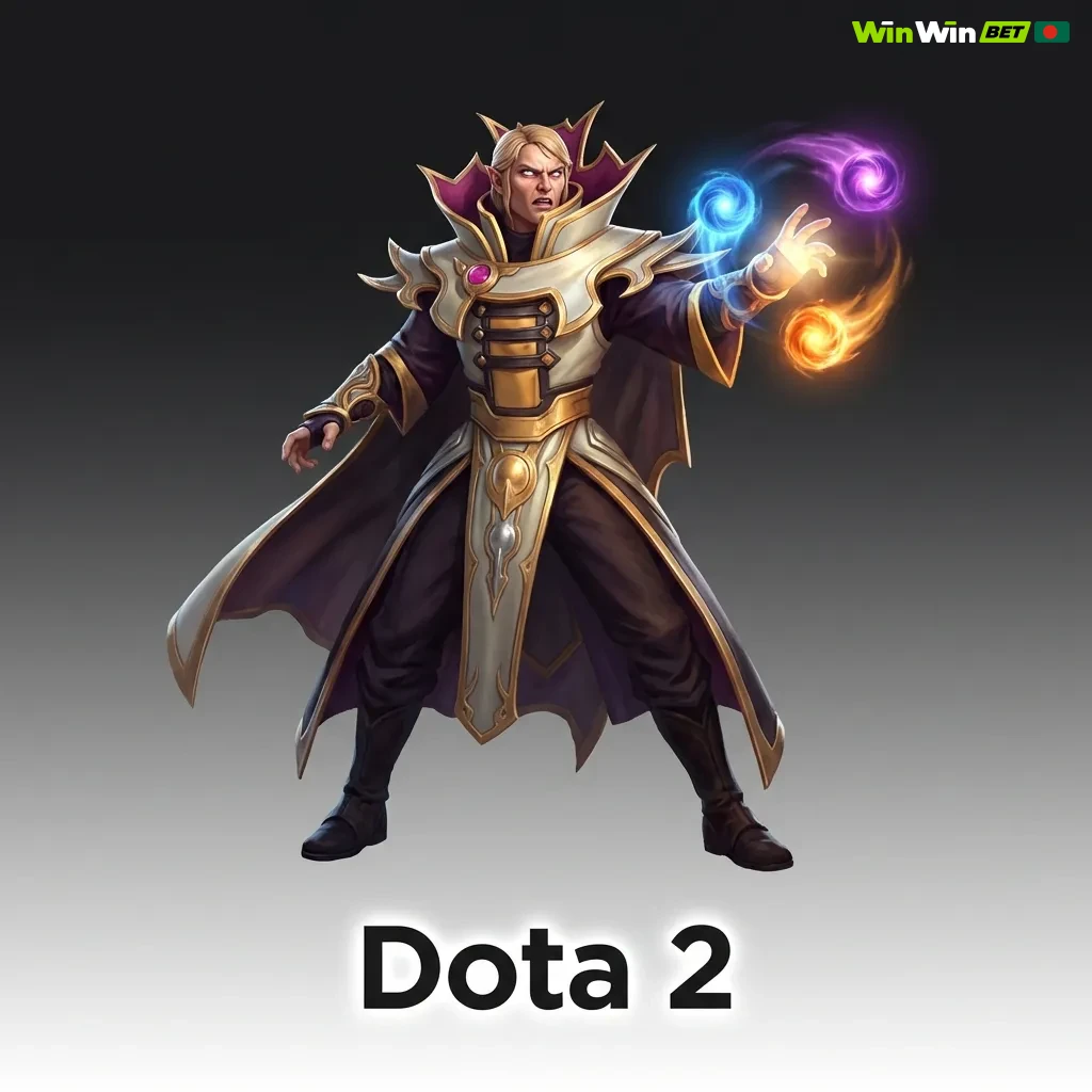 Dota 2 esports betting interface showing match odds, team statistics, and live in-game betting options