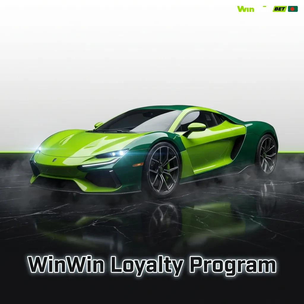 WinWin Loyalty Program with five tiers from Bronze to Diamond offering cashback rewards and exclusive benefits for players