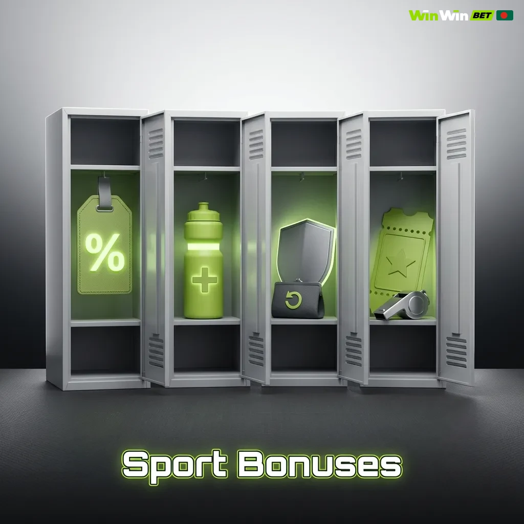 Sports betting bonuses including weekly free bets, cricket cashback, accumulator boosts, and esports reload offers.