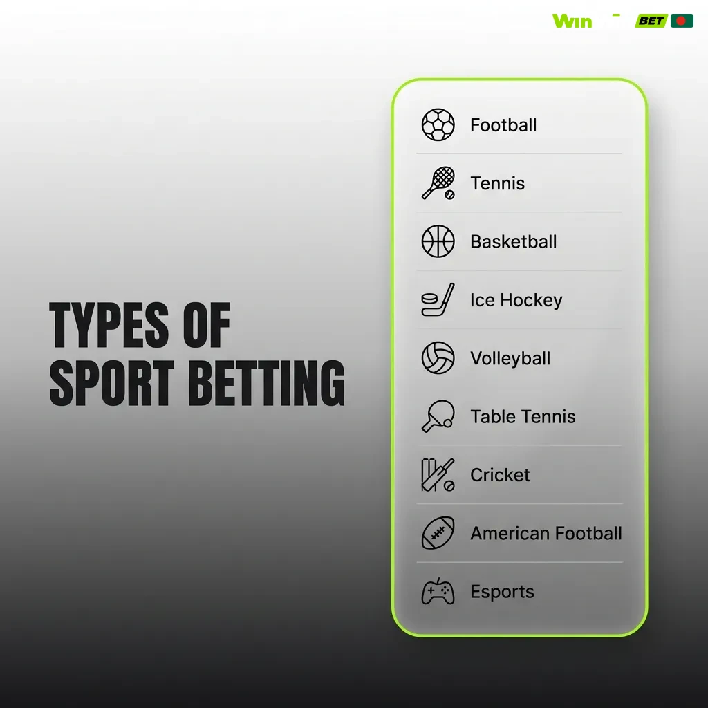 Sports betting options including cricket, football, kabaddi, basketball, and tennis with live and pre-match markets